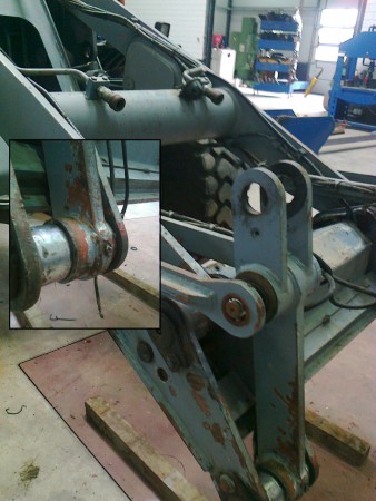 Verpennen en verbussen van schanierpunten